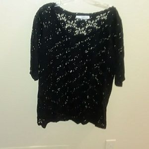 Lace cover shirt 3x Maurices